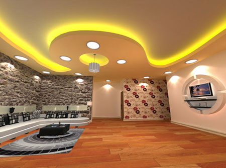 نمونه هایی از کناف کاری سقف
