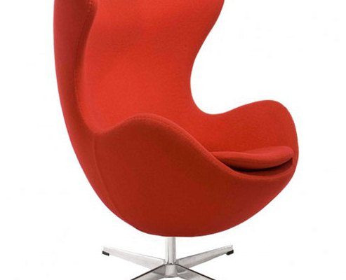 مدل Egg Chair معماری Arne Jacobsen