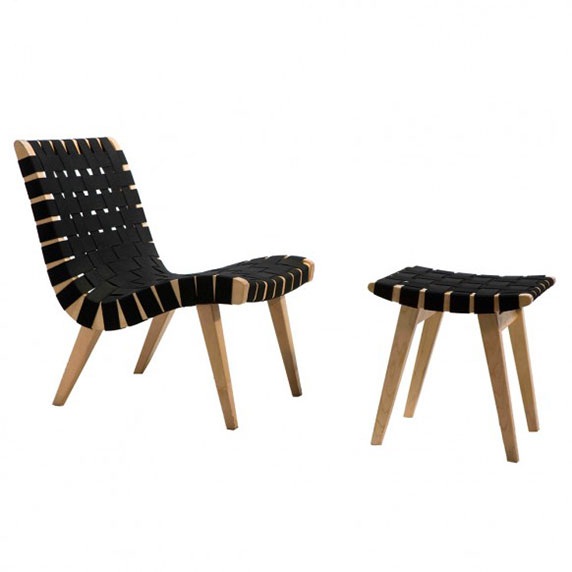 مدل : Risom Lounge Chair معماری : Jens Risom