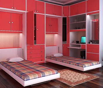 چگونه فضا اتاق خواب را بزرگ کنیم؟