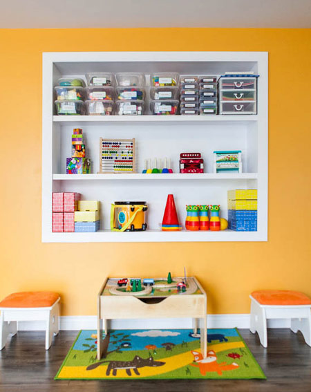نحوه منظم کردن اتاق کودک,نکاتی برای نظم دادن سریع اتاق کودک