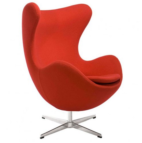 مدل Egg Chair معماری Arne Jacobsen